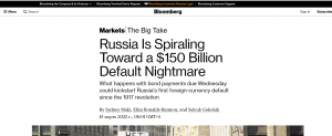 Bloomberg про дефолт в России